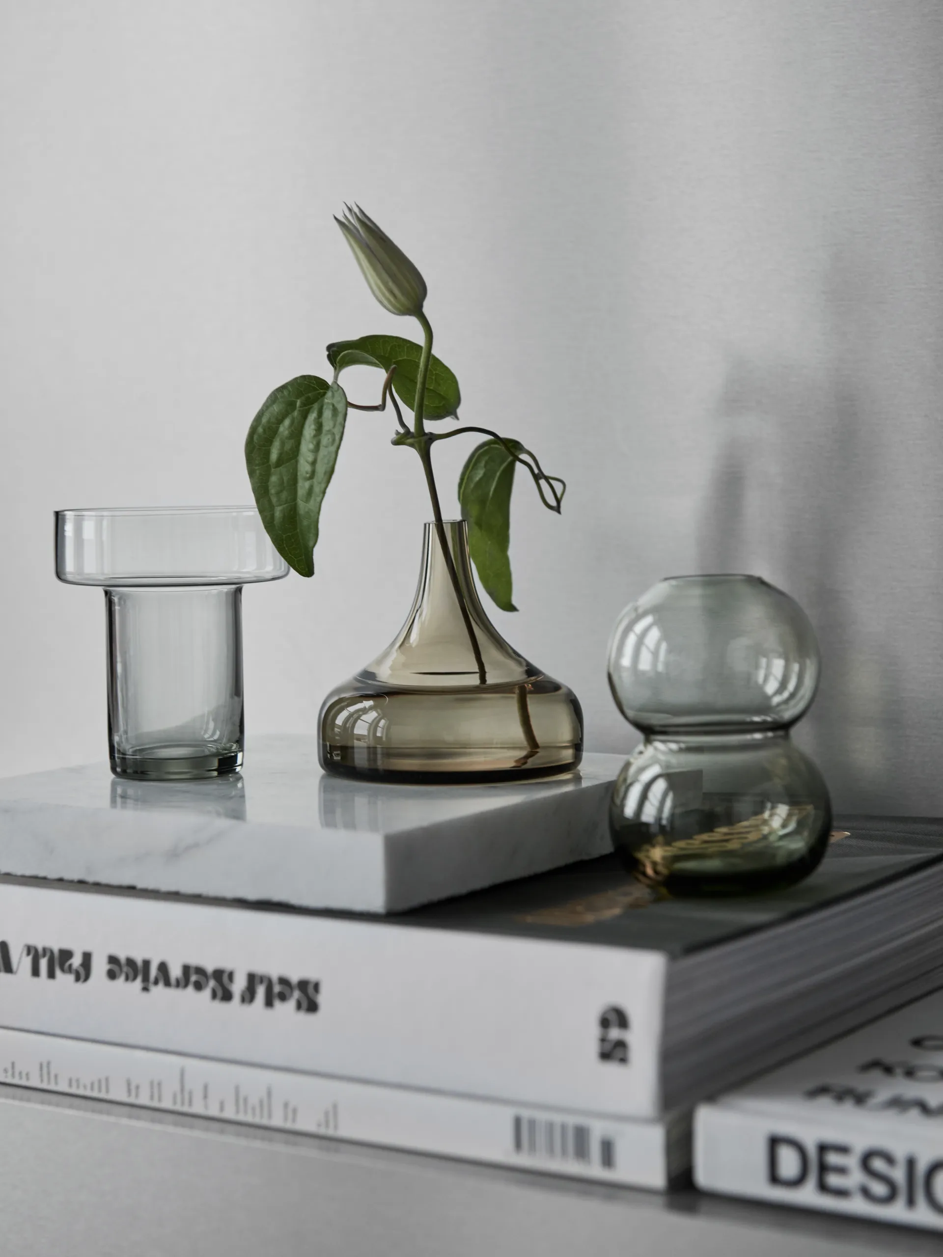 Midsommar minivas Vogelpootklaver, 88 mm Orrefors