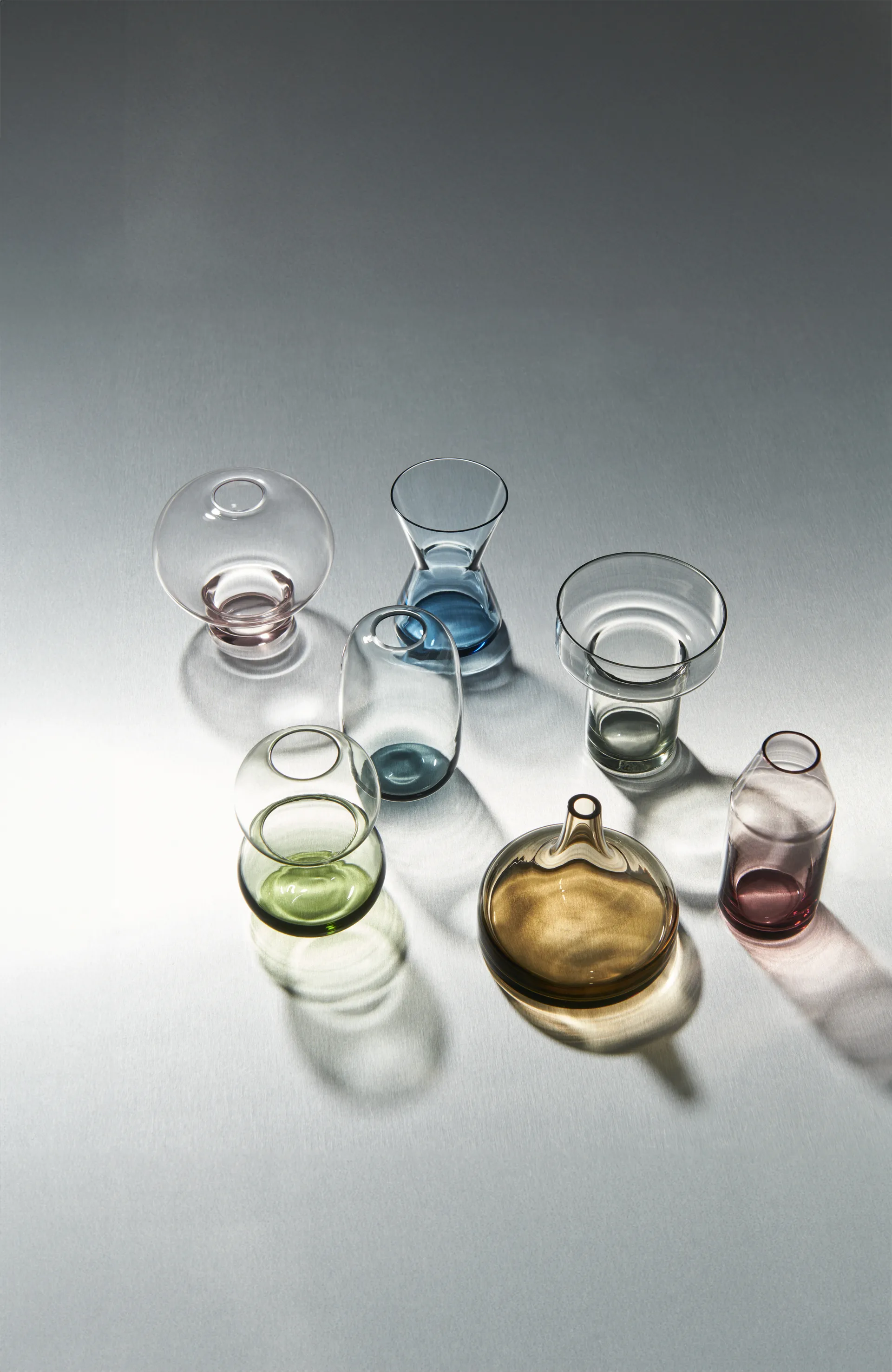 Midzomer minivas Wateraardbei, 82 mm Orrefors