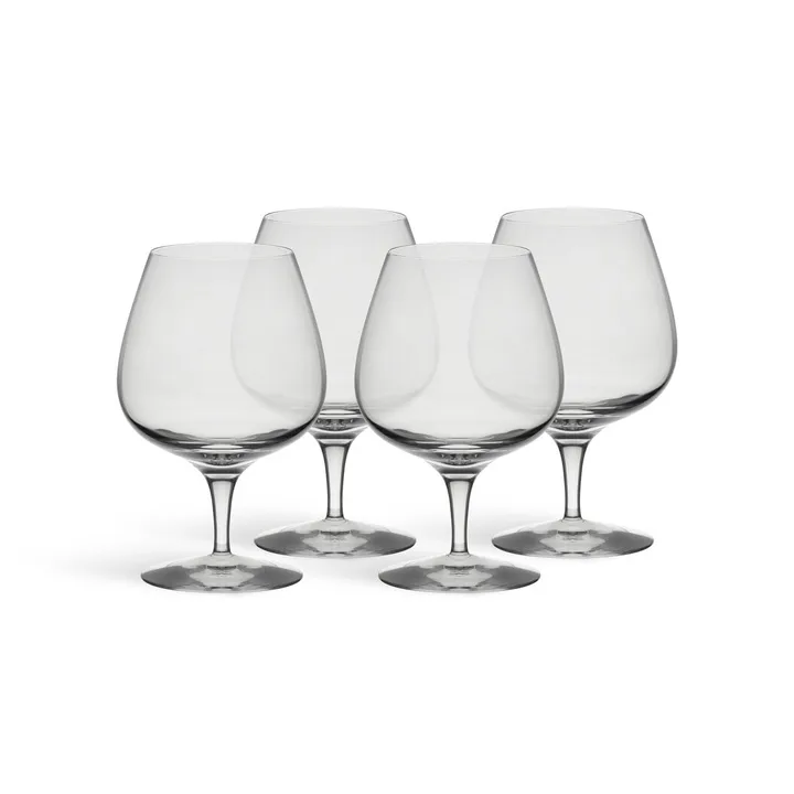 More cognacglas - Transparant, 33 cl, 4-pack - Orrefors