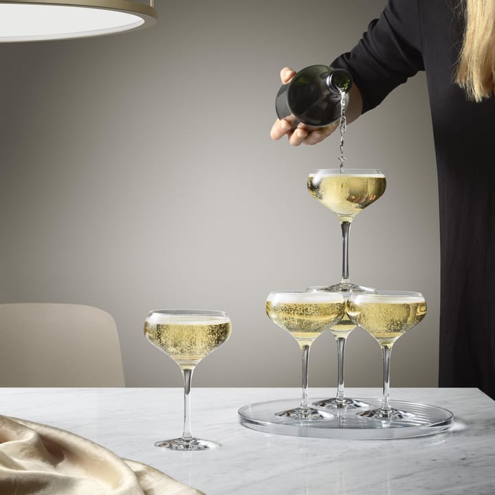 More Coupe glas 4-pack, 21 cl. Orrefors