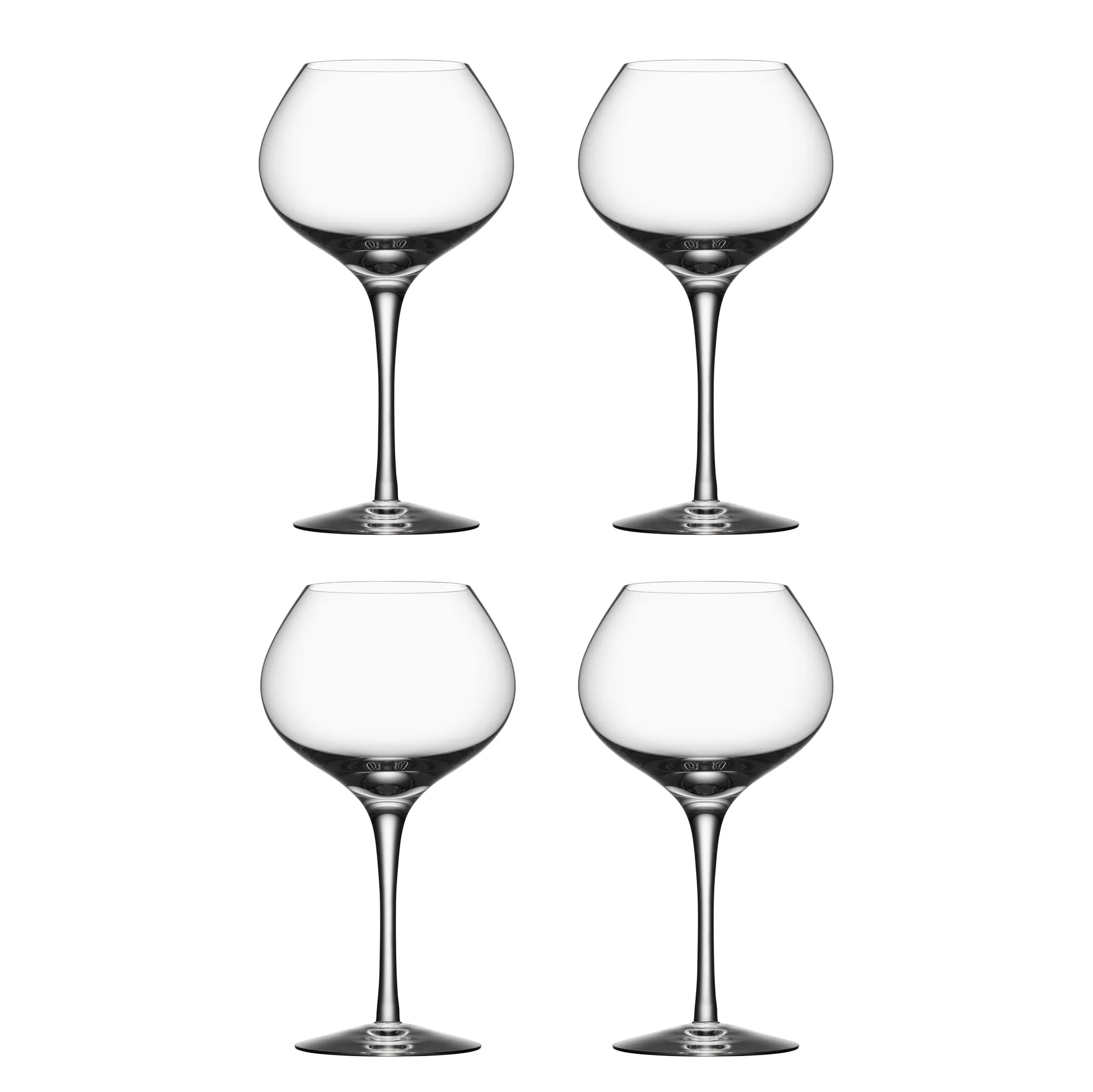 More Mature rood wijnglas 4-pack, 48 cl. Orrefors