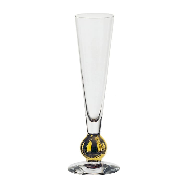 Nobel champagneglas 18 cl - Clear-gold - Orrefors