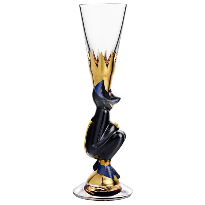 Nobel schnapsglas 4 cl, Zwart Orrefors