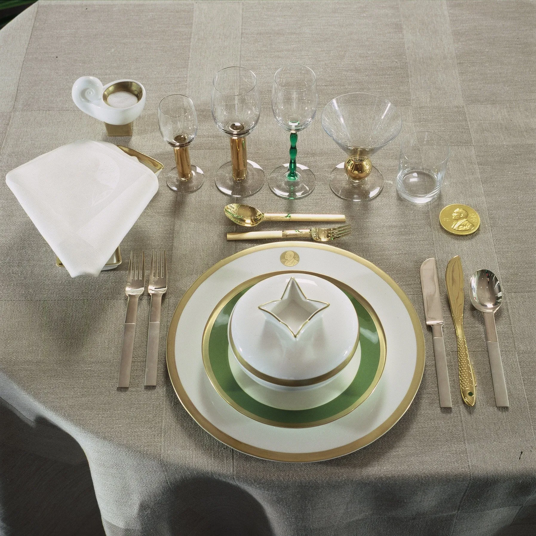 Nobel wit wijnglas, wit wijnglas Orrefors