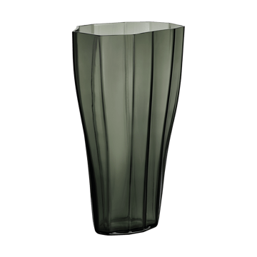 Reed vaas 30 cm - Mosgroen - Orrefors