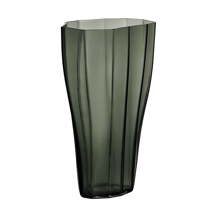 Reed vaas 30 cm, Mosgroen Orrefors