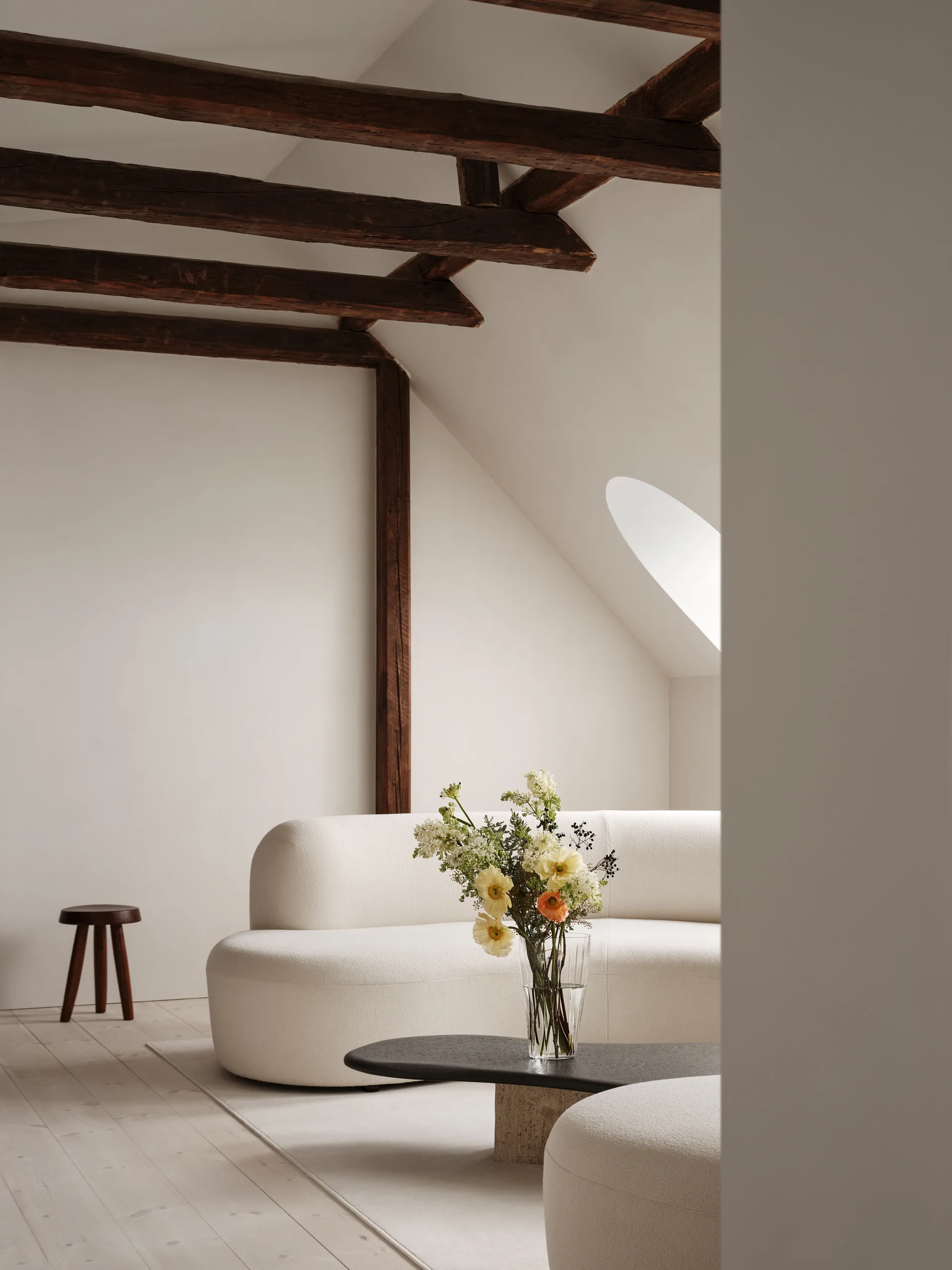 Reed vaas 30 cm, Transparant Orrefors