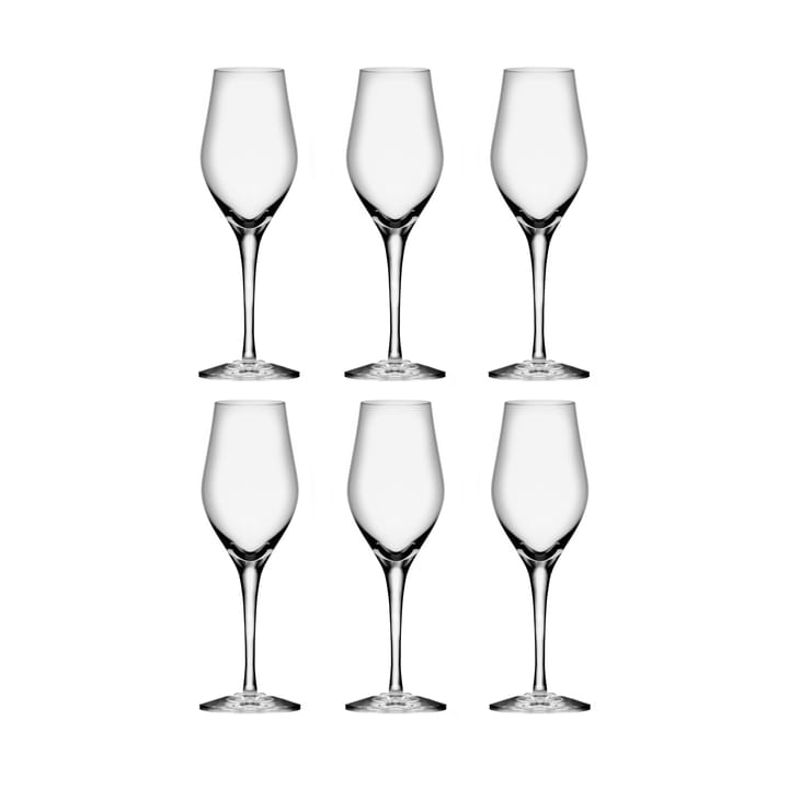 Sense champagneglas 25,5 cl 6-pack - Transparant - Orrefors