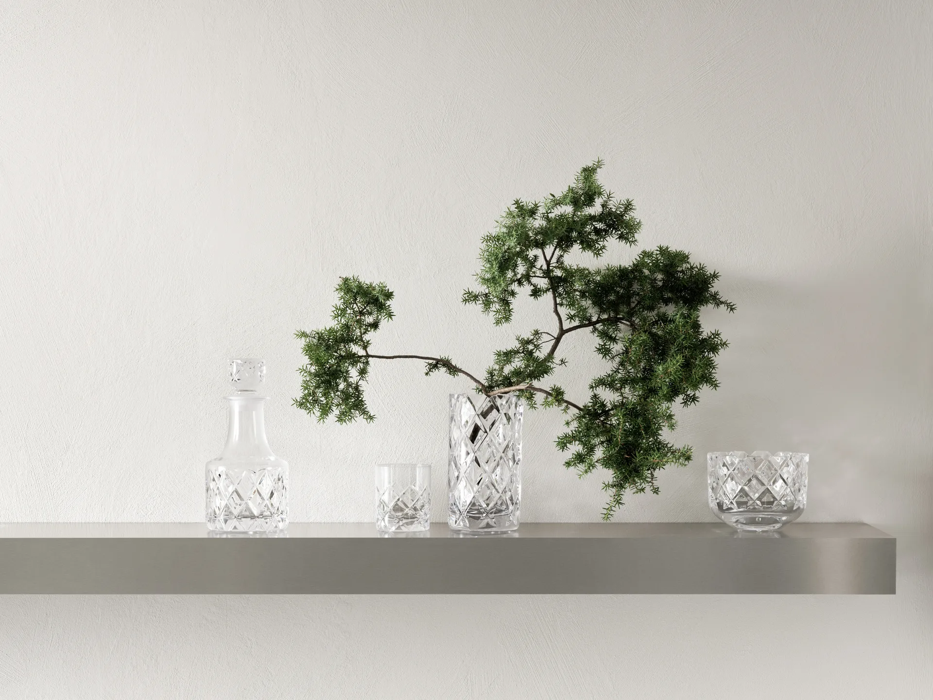 Sofiero vaas 20 cm, Transparant Orrefors