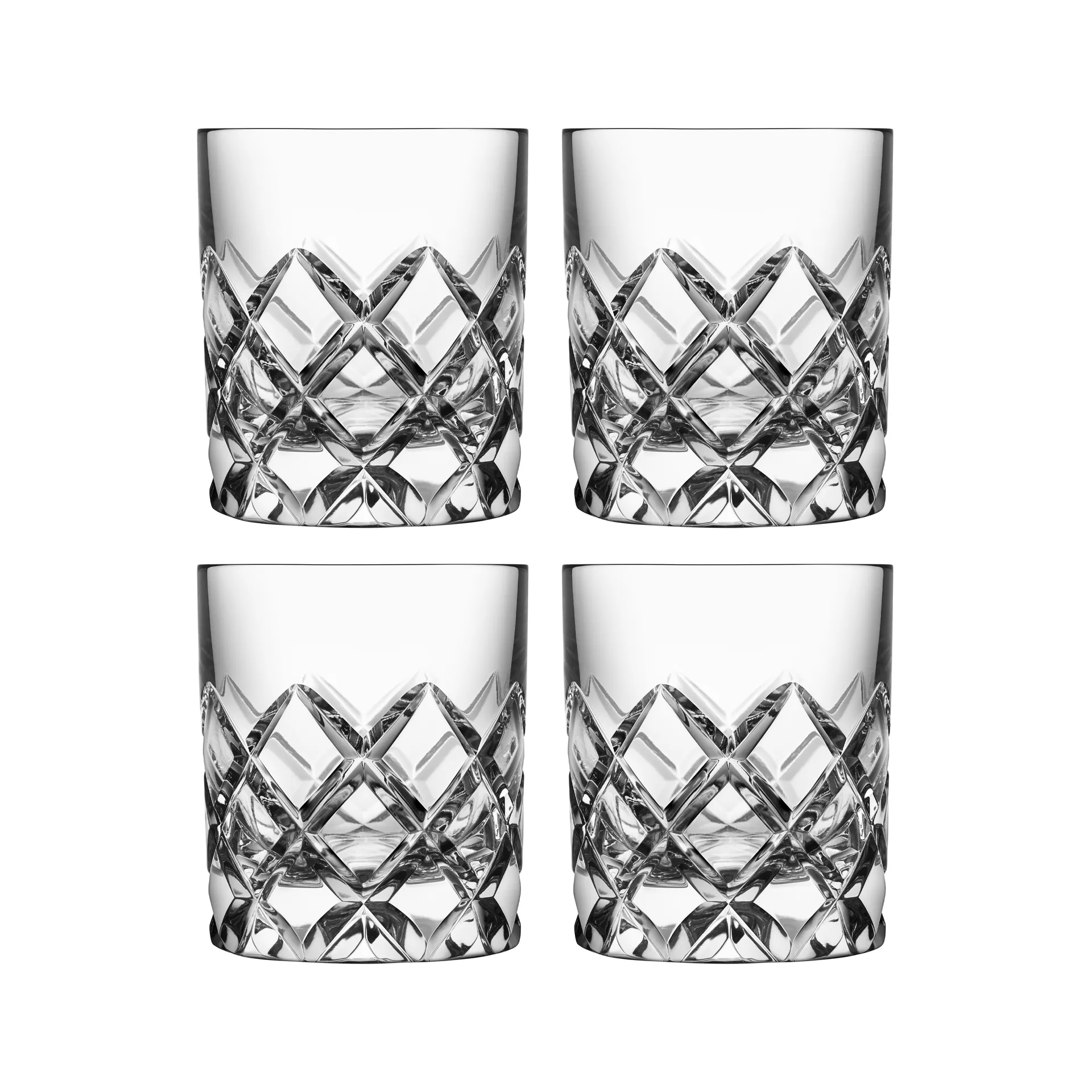 Sofiero whiskeyglazen 4-pack, Transparant Orrefors