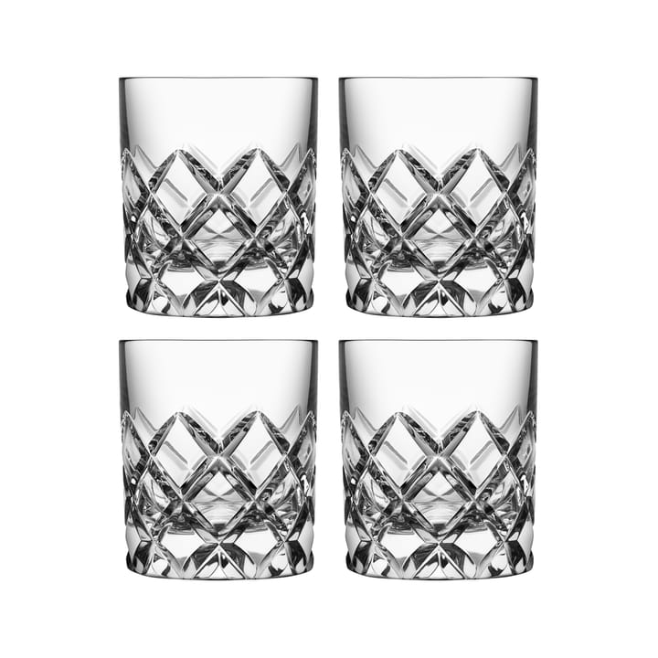 Sofiero whiskeyglazen 4-pack - Transparant - Orrefors