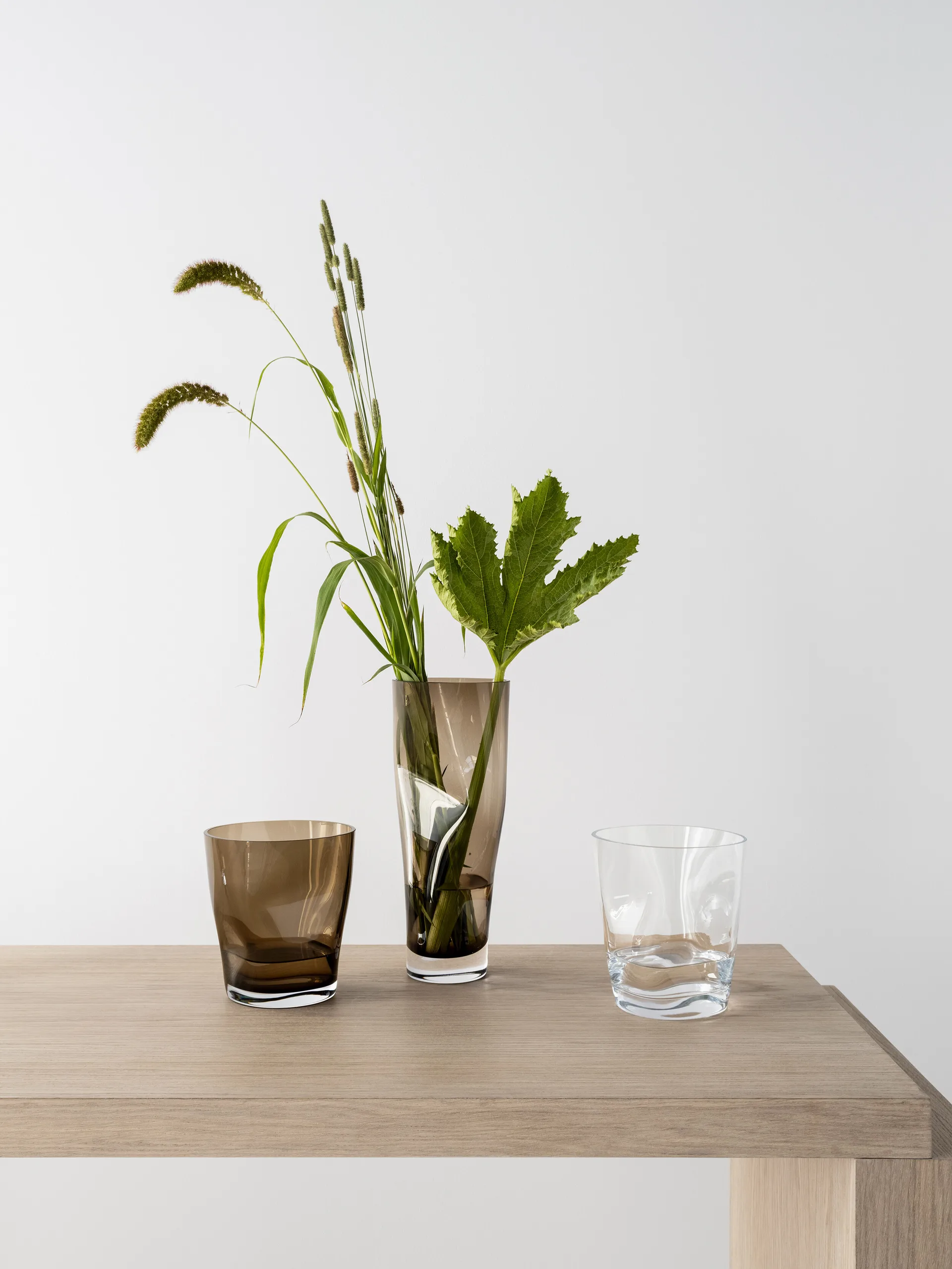 Squeeze tulpenvaas 18 cm, Transparant Orrefors