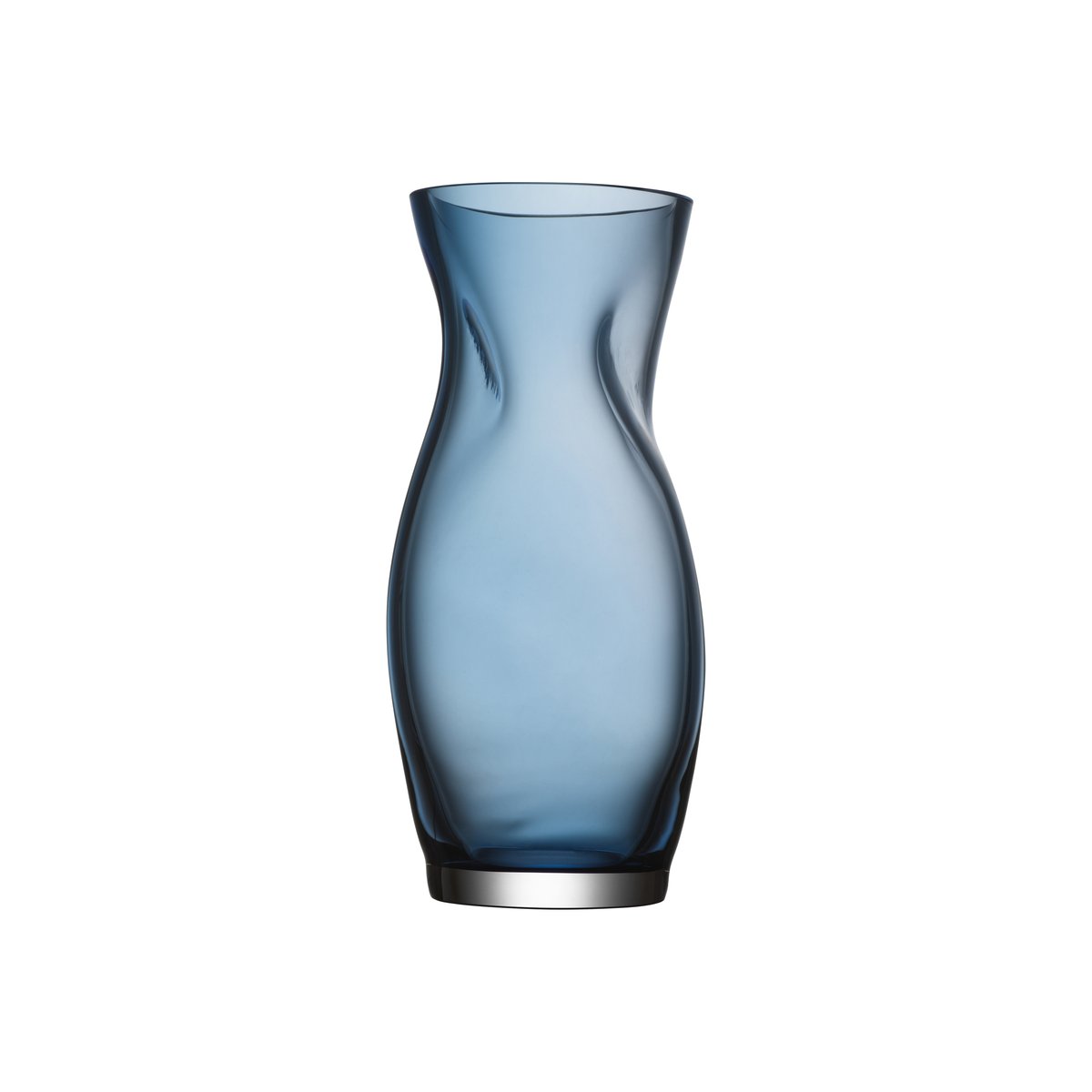 Orrefors Squeeze vaas 23 cm Blauw