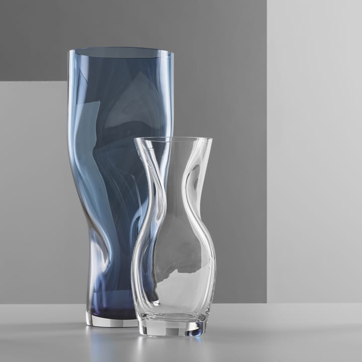 Squeeze vaas 34 cm, Blauw Orrefors