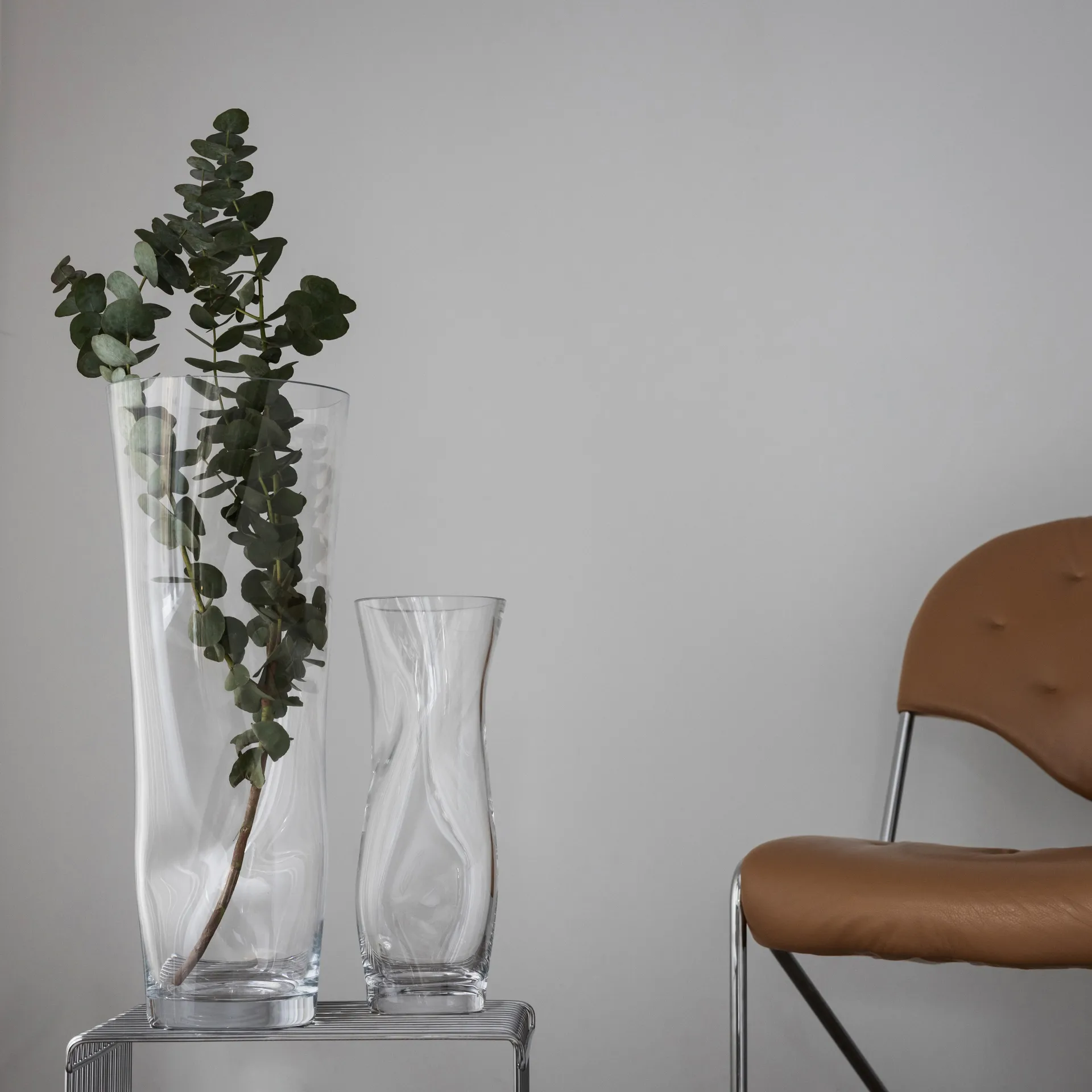 Squeeze vaas, Clear Orrefors