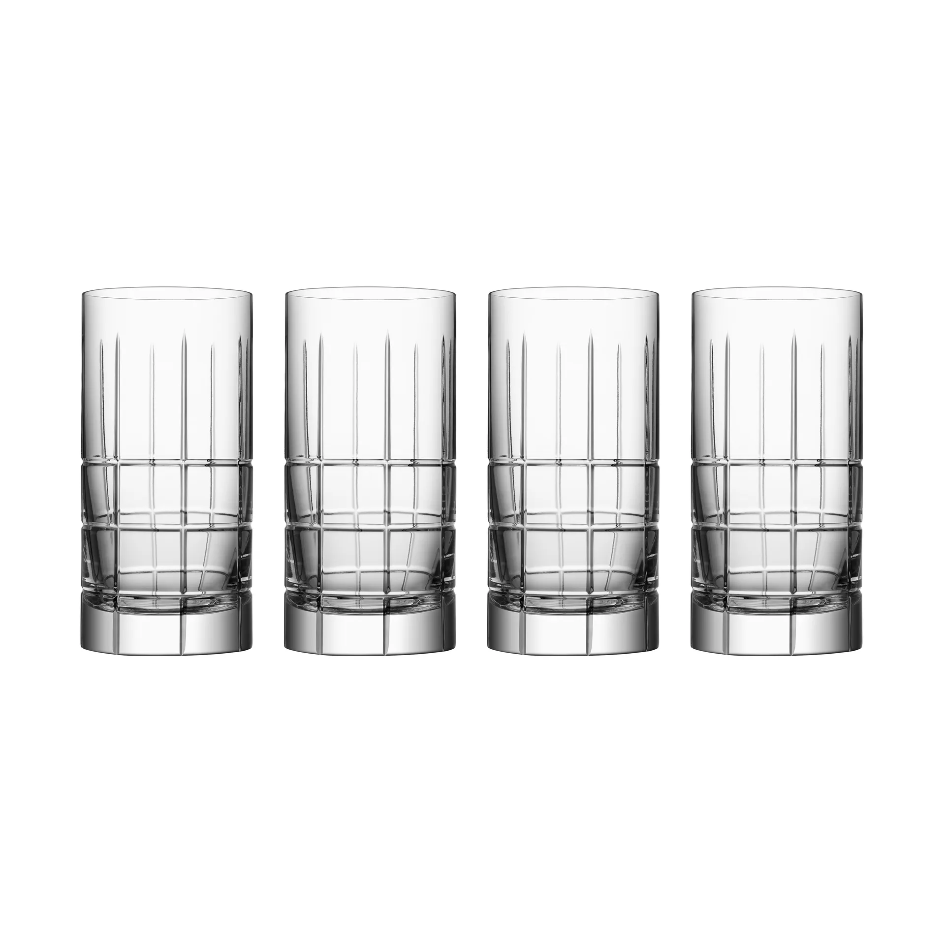 Street highball glas 45 cl 4-pack, Transparant Orrefors