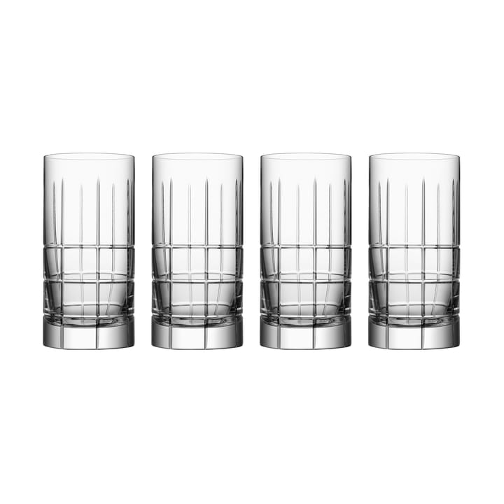 Street highball glas 45 cl 4-pack - Transparant - Orrefors