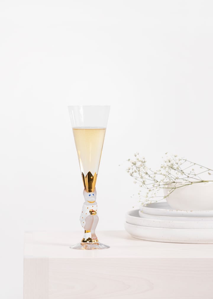 The Sparkling Devil champagneglas 19 cl, Wit Orrefors