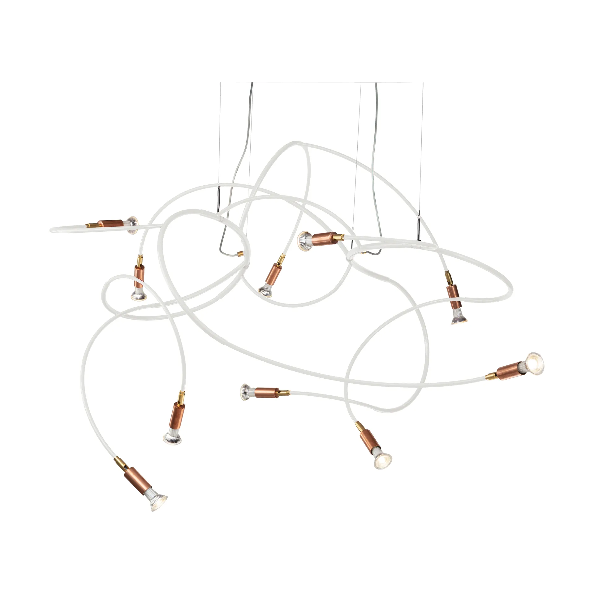 'Andromeda hanglamp 108 cm', Wit staal Örsjö Belysning