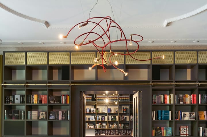 'Andromeda hanglamp 108 cm', Wit staal Örsjö Belysning