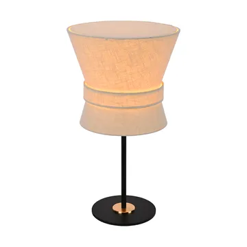 Bow tafellamp - Zwart-cream white, small 50 cm - Örsjö Belysning