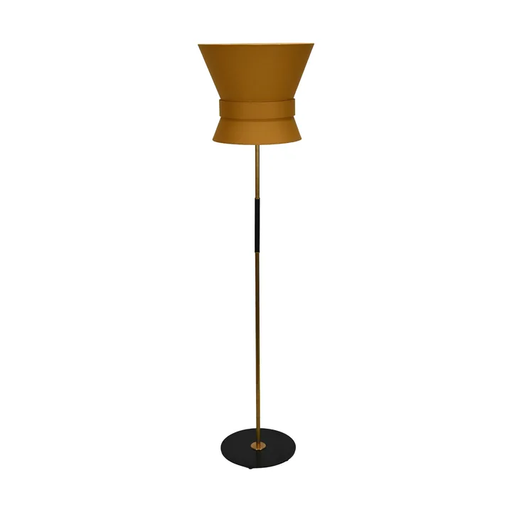 Bow vloerlamp - Ruw messing-yellow ochre, large 159 cm - Örsjö Belysning
