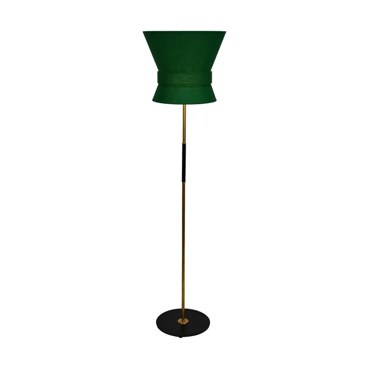 Bow vloerlamp - Zwart-emerald green, large 159 cm - Örsjö Belysning