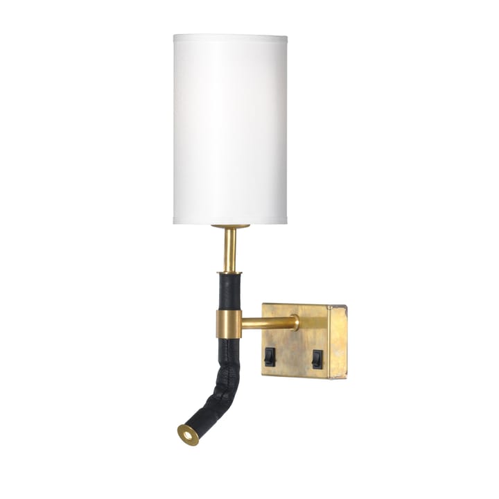 Butler muurlamp - rauwe messing - Örsjö Belysning