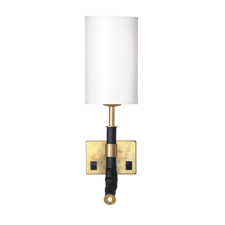 Butler muurlamp, rauwe messing Örsjö Belysning