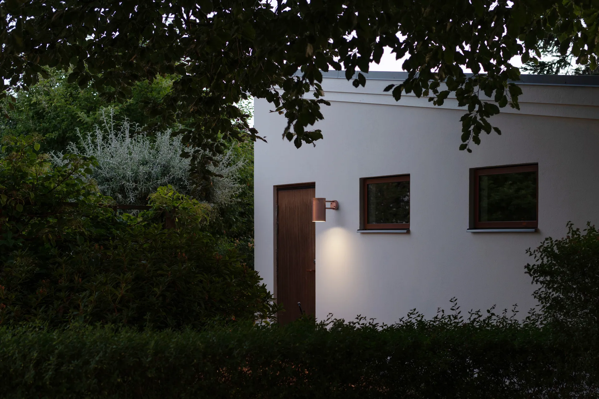 C627 large buitenlamp muur, Koper Örsjö Belysning