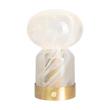 Essence Cloudy draagbare tafellamp - Messing–glas - Örsjö Belysning