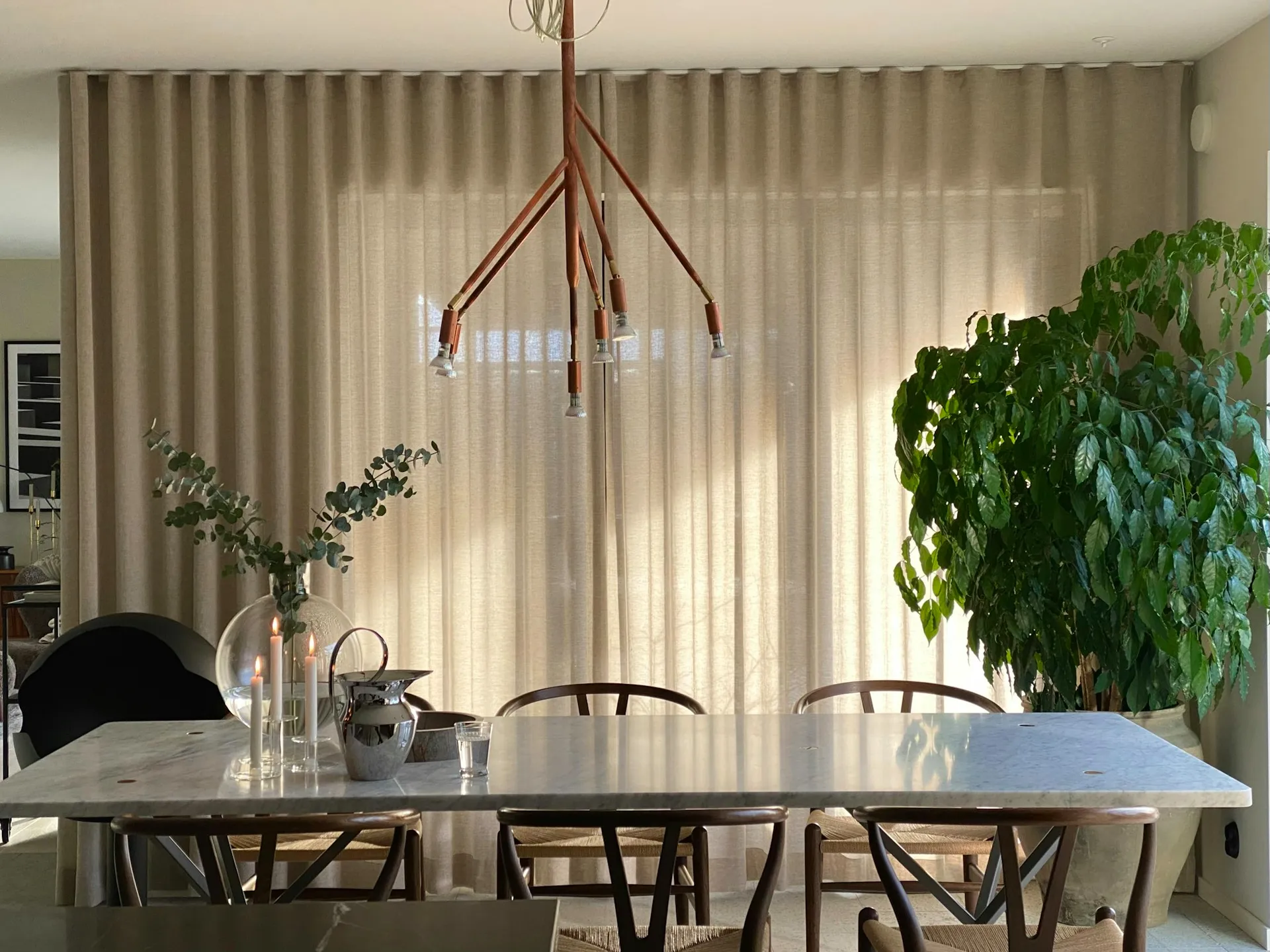 Kvist 6 hanglamp, zwart Örsjö Belysning