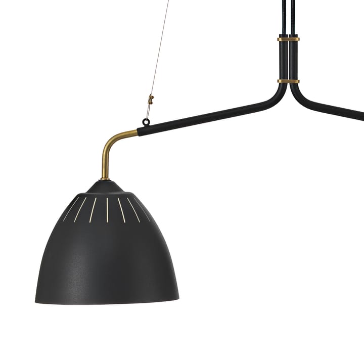 Lean plafondlamp, zwart Örsjö Belysning