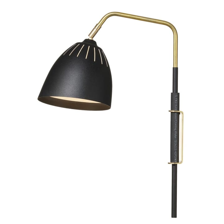 Lean wandlamp - zwart - Örsjö Belysning