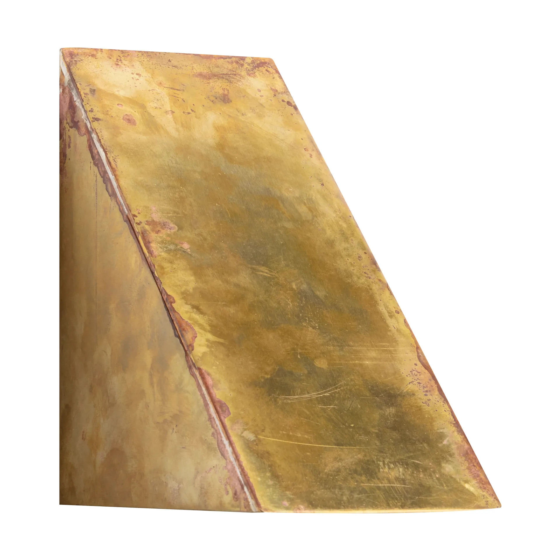 Oxid buitenlamp muur, Messing Örsjö Belysning