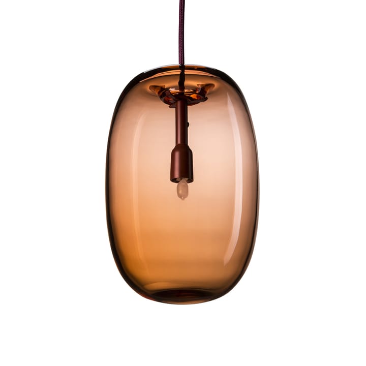 Pebble Hanglamp - ossenbloed, langwerpig, glas - Örsjö Belysning