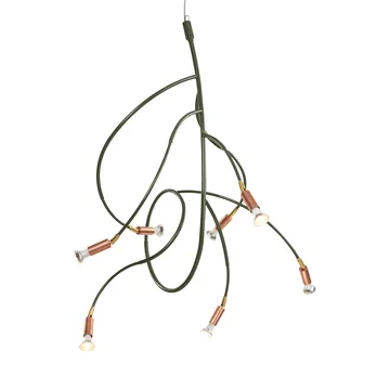 Ranka 7 plafondlamp - Olivengroen - Örsjö Belysning