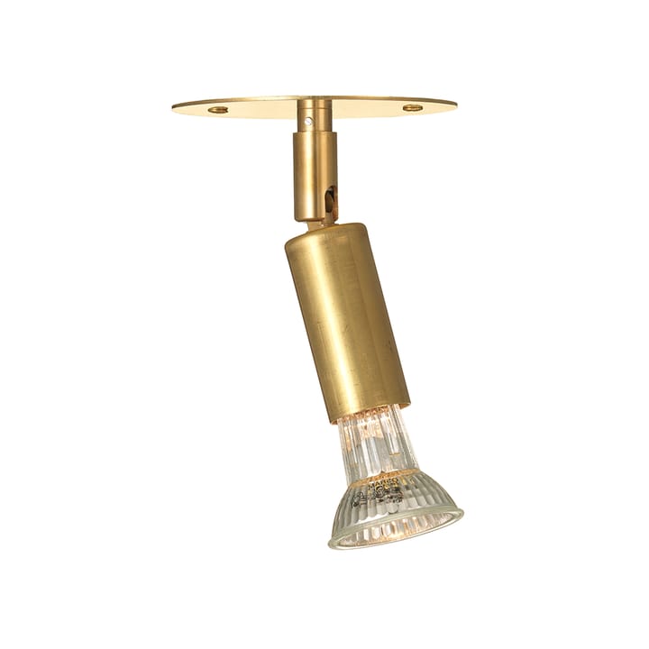 Star 1 wandlamp directe aansluiting, ruw messing Örsjö Belysning