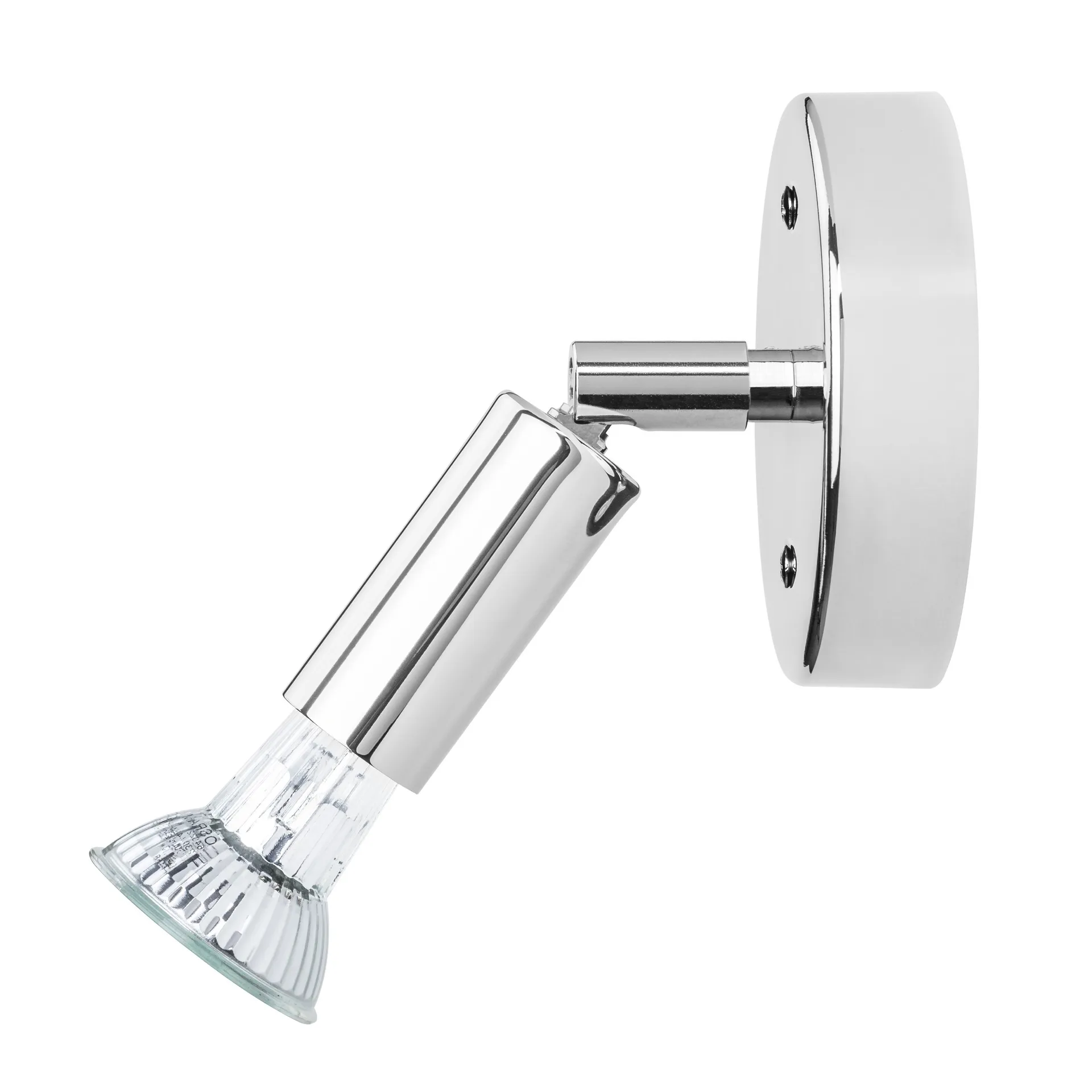 Star 1  wandlamp, messing met nikkel afwerking Örsjö Belysning