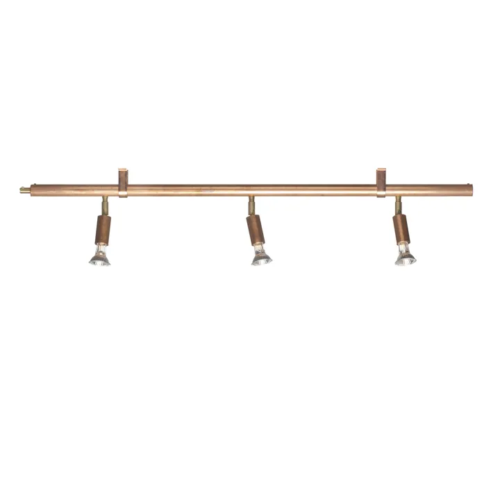 Star 3 wand- en plafondlamp - Ruw koper, 100 cm - Örsjö Belysning
