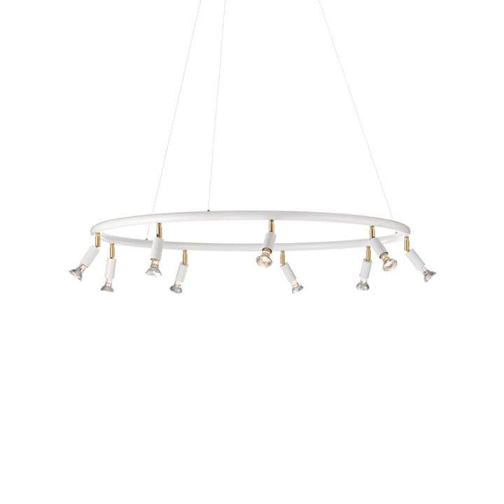 Star rund Hanglamp - witte structuurlak - Örsjö Belysning