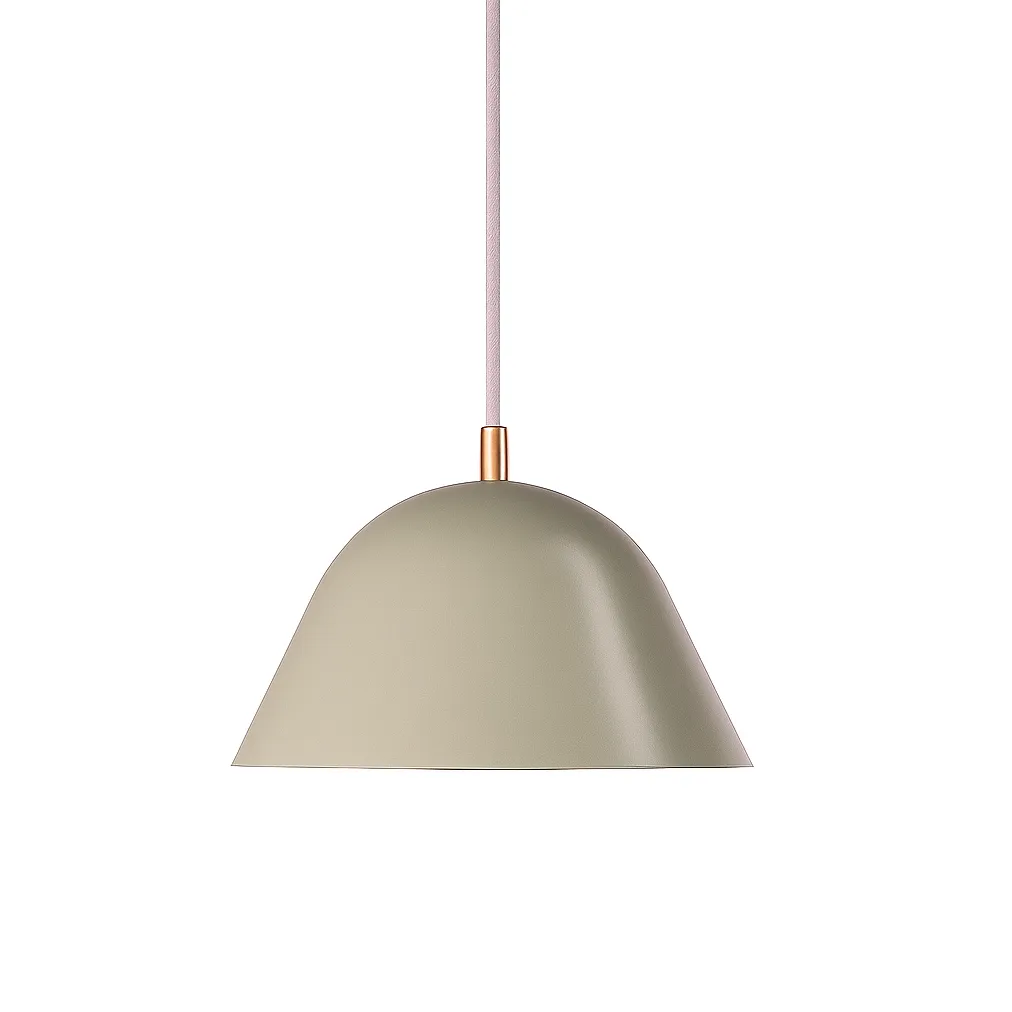 Streck hanglamp large 19×36 cm, Warmgrijs RAL 7032 Örsjö Belysning