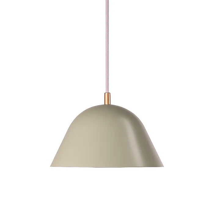 Streck hanglamp large 19×36 cm - Warmgrijs RAL 7032 - Örsjö Belysning
