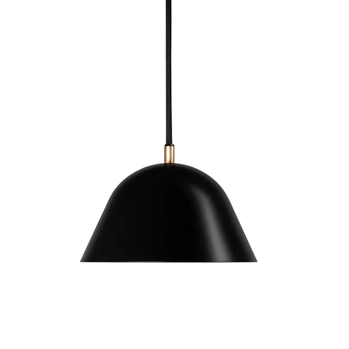 Streck hanglamp large 19×36 cm - Zwart RAL 9005 - Örsjö Belysning