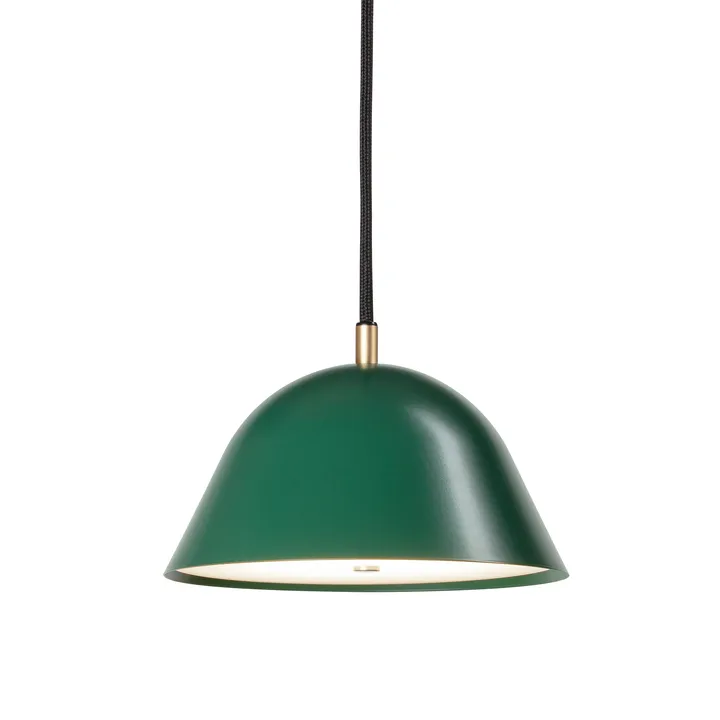 Streck hanglamp small 11×21 cm - Dennengroen RAL 6028 - Örsjö Belysning