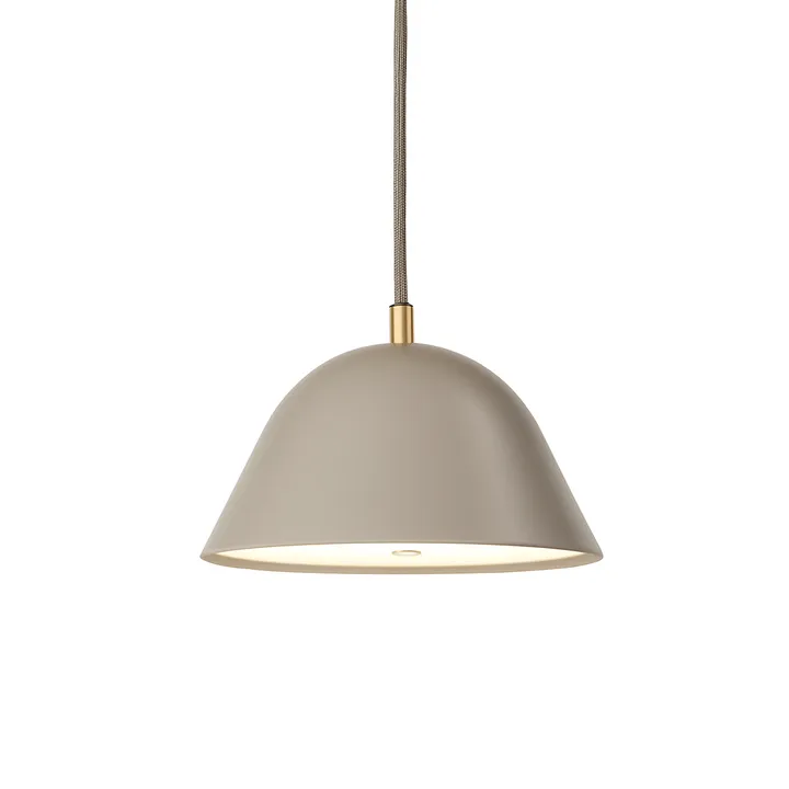 Streck hanglamp small 11×21 cm - Warmgrijs RAL 7032 - Örsjö Belysning