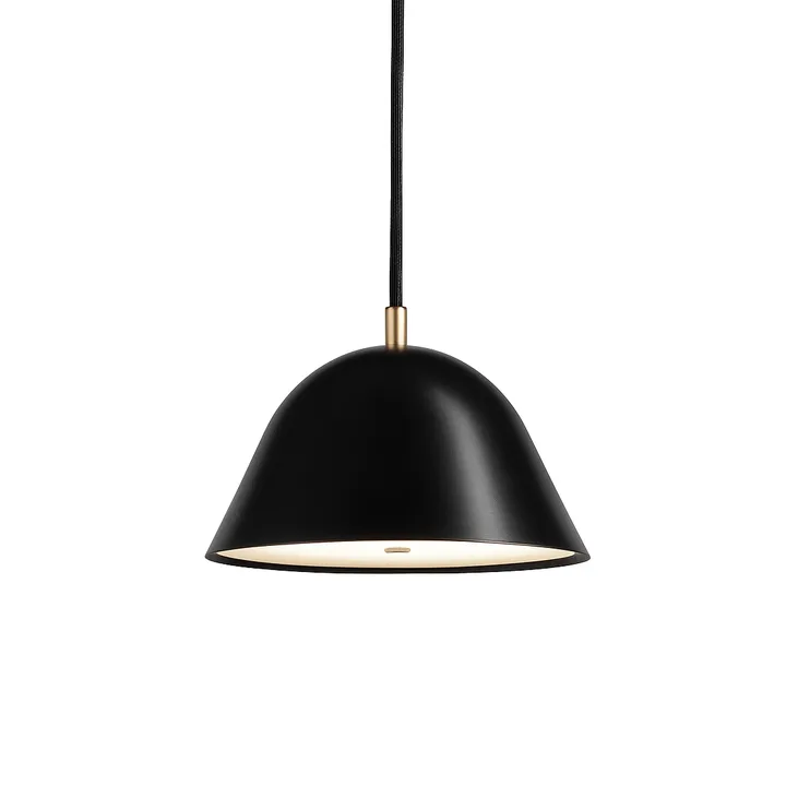 Streck hanglamp small 11×21 cm - Zwart RAL 9005 - Örsjö Belysning