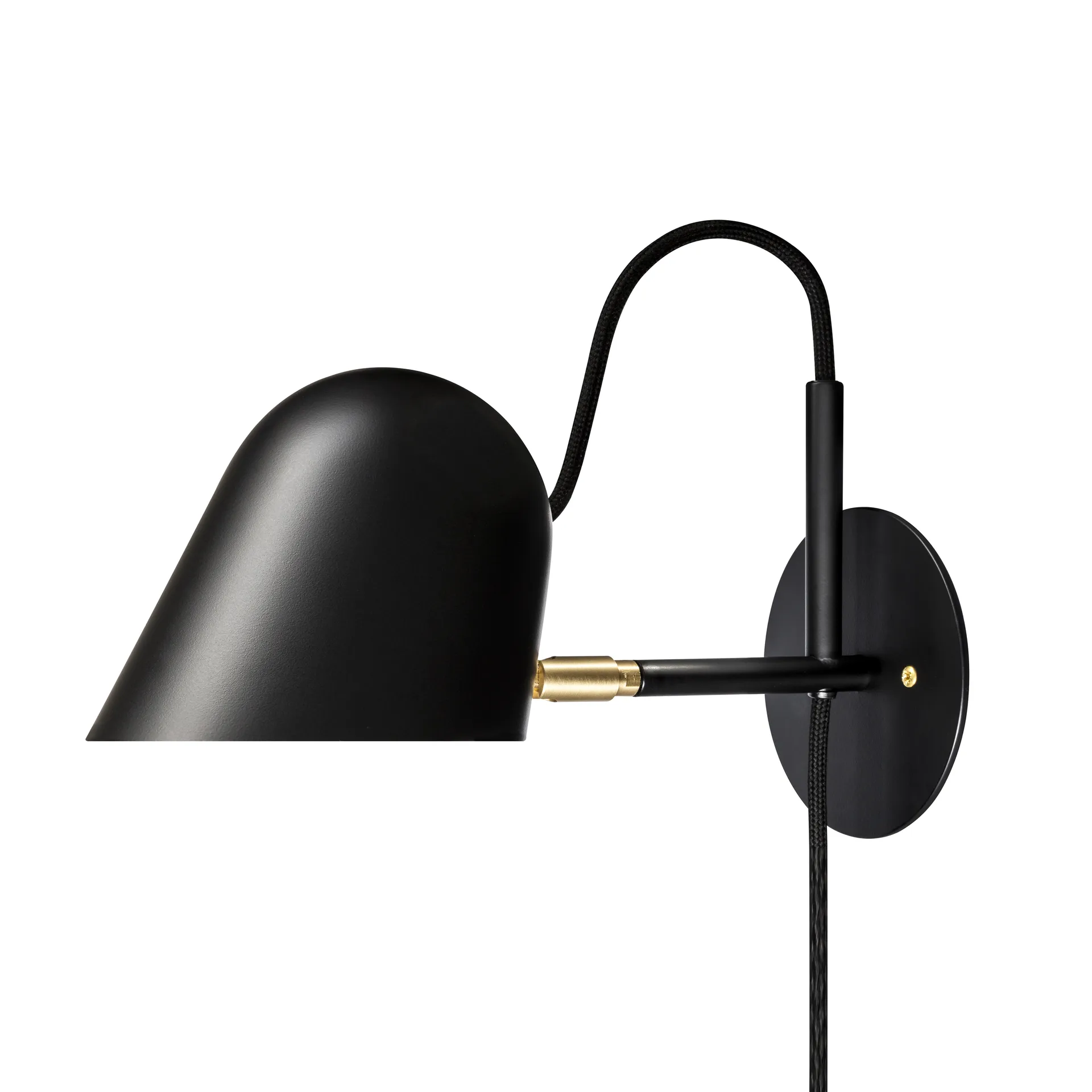 Streck wandlamp, zwart Örsjö Belysning