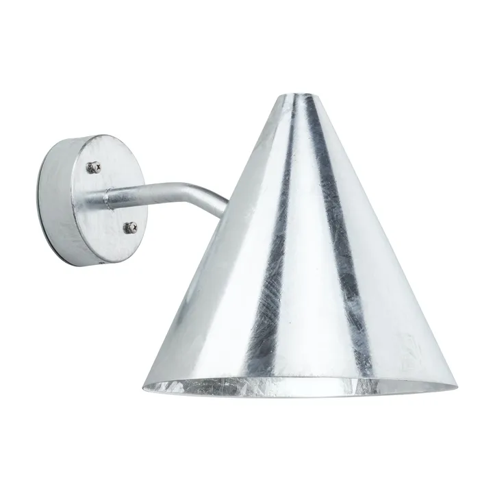 Tratten wandlamp - Thermisch verzinkt staal, Ø24x22,5 cm - Örsjö Belysning