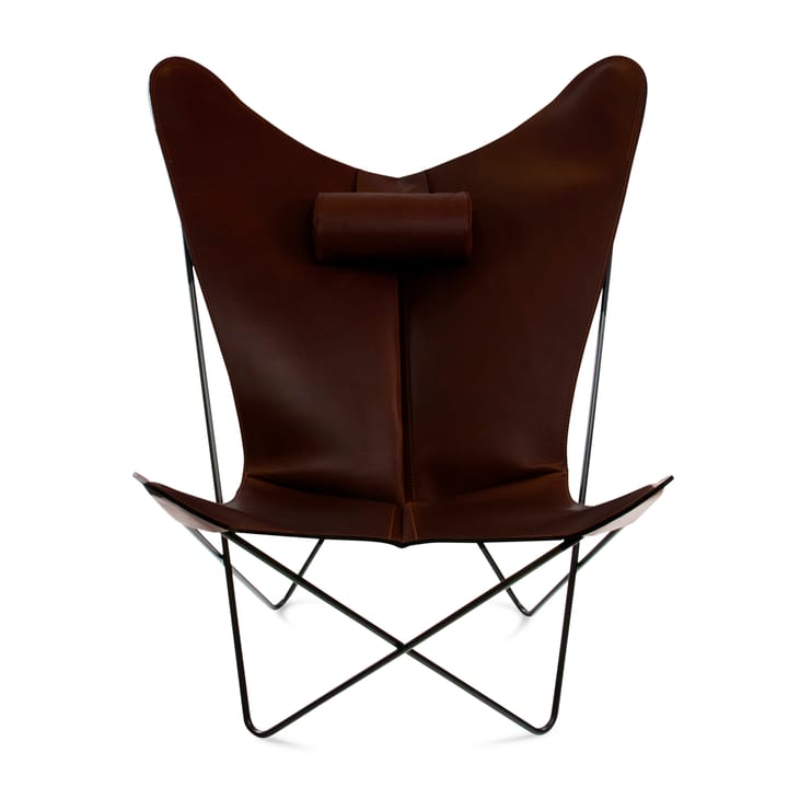 KS fauteuil, zwart onderstel - mocca - OX Denmarq